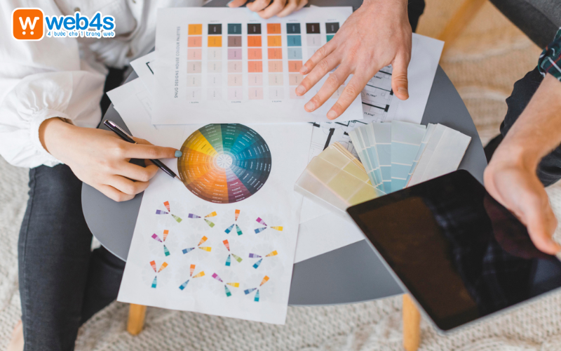 Phối màu trên website